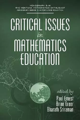 Critical Issues in Mathematics Education cover