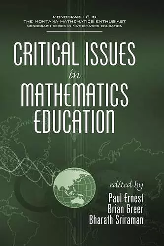 Critical Issues in Mathematics Education cover