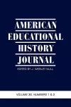 American Educational History Journal v. 36, No. 1 & 2 2009 cover