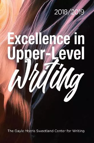 Excellence in Upper-Level Writing 2018/2019 cover