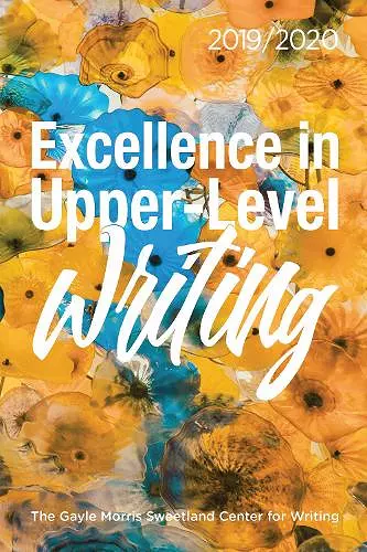 Excellence in Upper-Level Writing cover