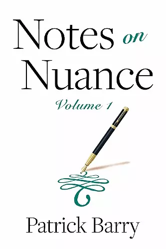 Notes on Nuance cover