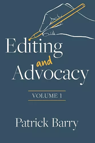 Editing and Advocacy cover