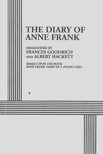 Diary of Anne Frank cover