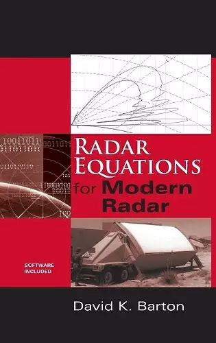 Radar Equations for Modern Radar cover