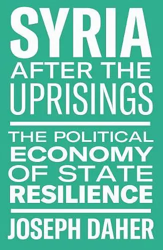 Syria After the Uprisings cover