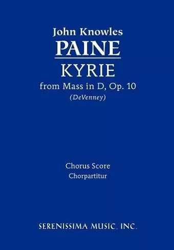 Kyrie from Mass in D, Op.10 cover