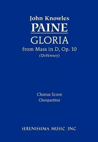 Gloria from Mass in D, Op.10 cover