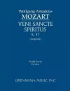 Veni Sancte Spiritus, K. 47 - Study Score cover