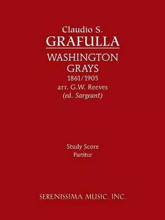 Washington Grays cover