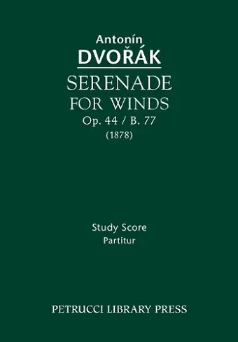 Serenade for Winds, Op.44 / B.77 cover