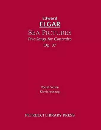 Sea Pictures, Op.37 cover