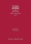 Aida, Opera in Four Acts cover