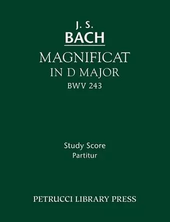 Magnificat in D major, BWV 243 cover