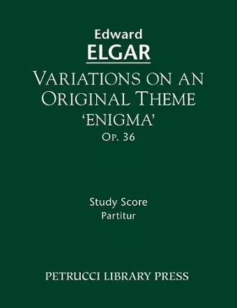 Variations on an Original Theme 'Enigma', Op.36 cover