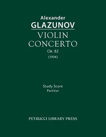 Violin Concerto, Op.82 cover