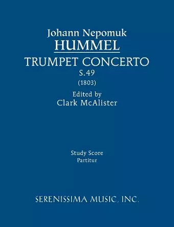 Trumpet Concerto, S.49 cover