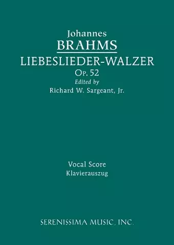 Liebeslieder-Walzer, Op.52 cover