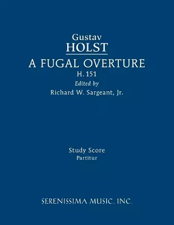 A Fugal Overture, H.151 cover