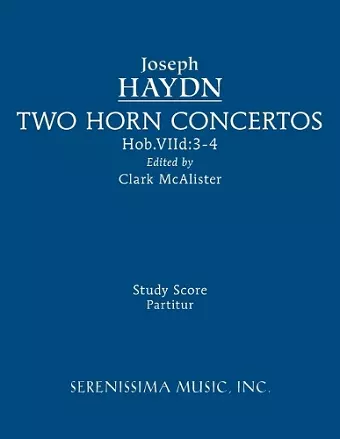 Two Horn Concertos cover