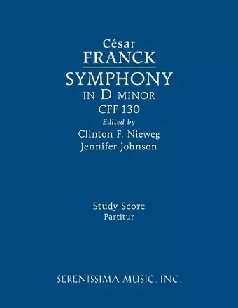 Symphony in D minor, CFF 130 cover