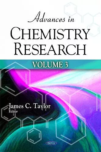 Advances in Chemistry Research cover