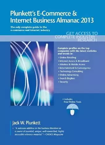 Plunkett's E-Commerce & Internet Business Almanac 2013 cover