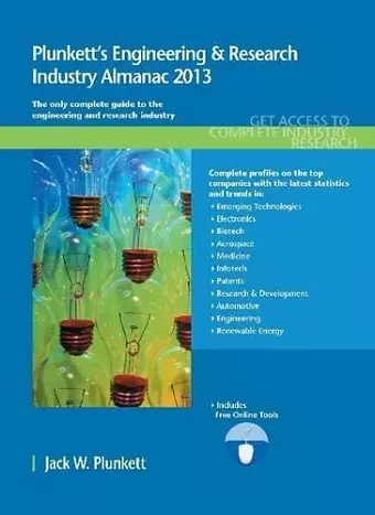 Plunkett's Engineering & Research Industry Almanac 2013 cover
