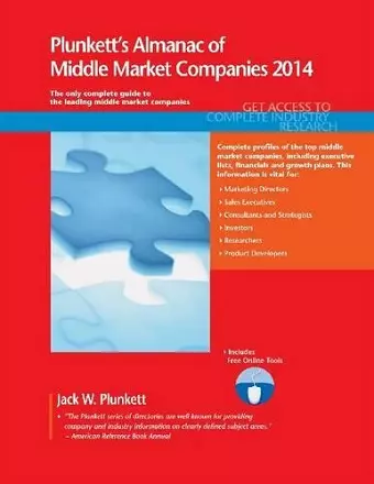 Plunkett's Almanac of Middle Market Companies 2014 cover