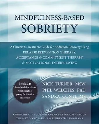 Mindfulness-Based Sobriety cover