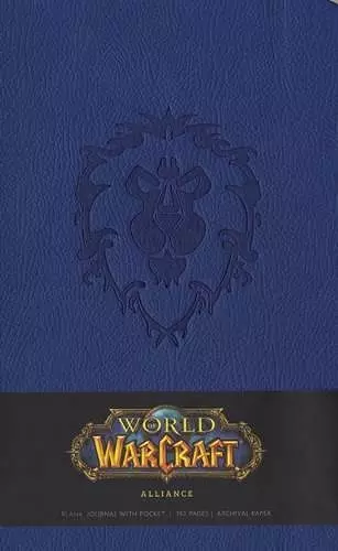World of Warcraft Alliance Hardcover Blank Journal cover