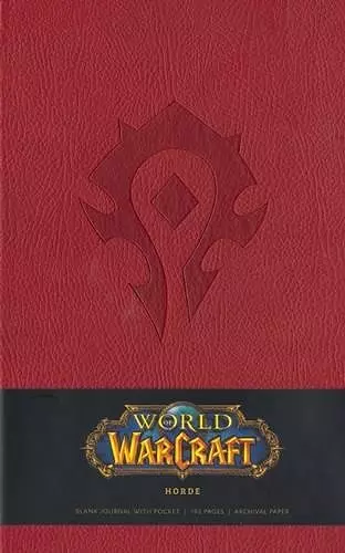 World of Warcraft Horde Hardcover Blank Journal cover