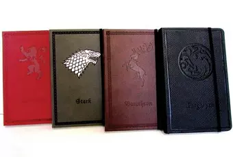 Game of Thrones: House Stark Hardcover Ruled Journal cover