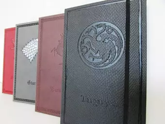 Game of Thrones: House Targaryen Hardcover Ruled Journal cover