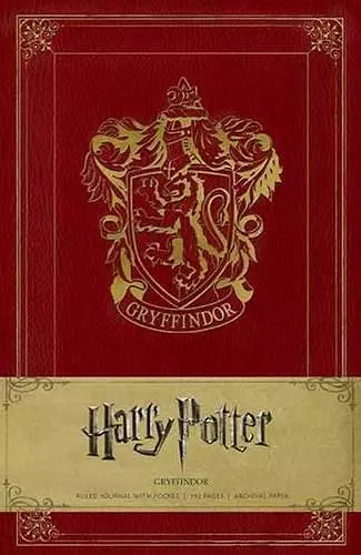 Harry Potter Gryffindor Hardcover Ruled Journal cover