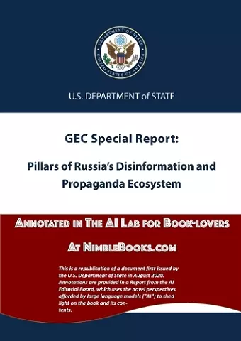 Pillars of Russia's Disinformation and Propaganda Ecosystem cover