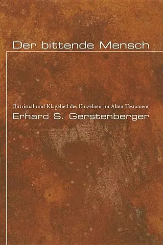 Der Bittende Mensch cover