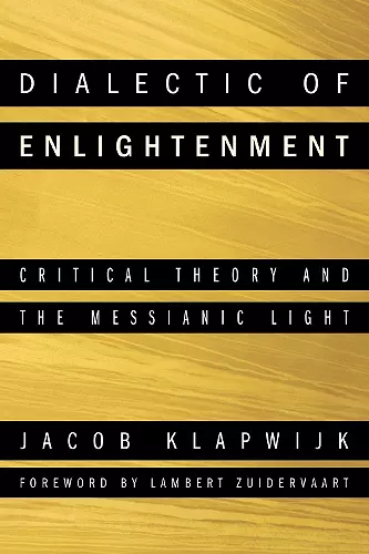 Dialectic of Enlightenment cover