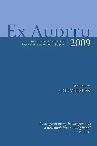 Ex Auditu - Volume 25 cover