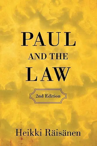 Paul and the Law (2nd Edition) cover
