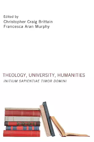 Theology, University, Humanities cover