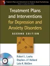 Treatment Plans and Interventions for Depression and Anxiety Disorders, Second Edition, Paperback + CD-ROM cover
