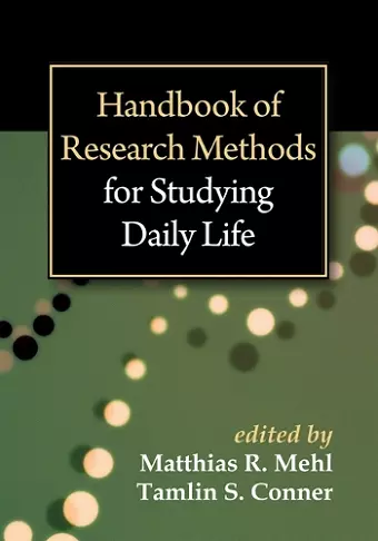 Handbook of Research Methods for Studying Daily Life cover