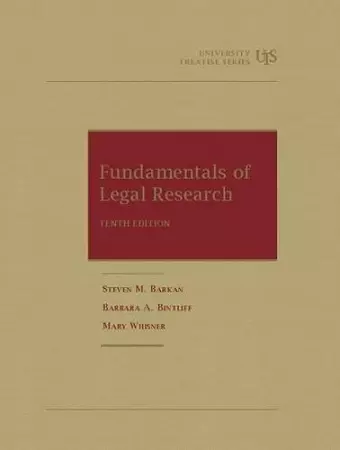 Fundamentals of Legal Research cover