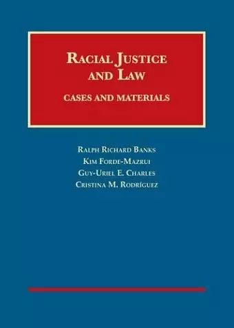 Racial Justice and Law cover