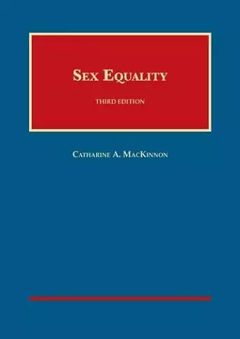 Sex Equality cover