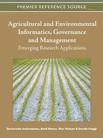 Agricultural and Environmental Informatics, Governance and Management cover