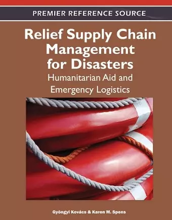 Relief Supply Chain Management for Disasters cover