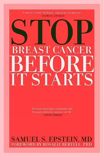 Stop Breast Cancer Before It Starts cover