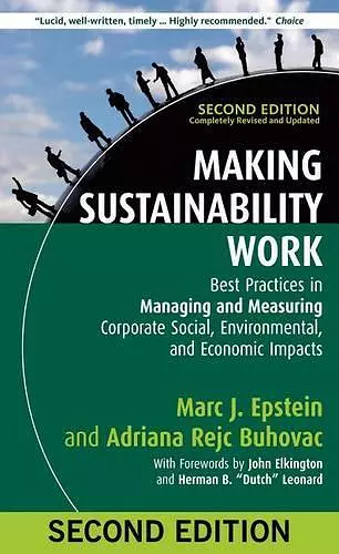 Making Sustainability Work cover